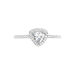 Bague Amantine Argent Blanc Oxyde De Zirconium - Bagues solitaires Femme | Histoire d’Or