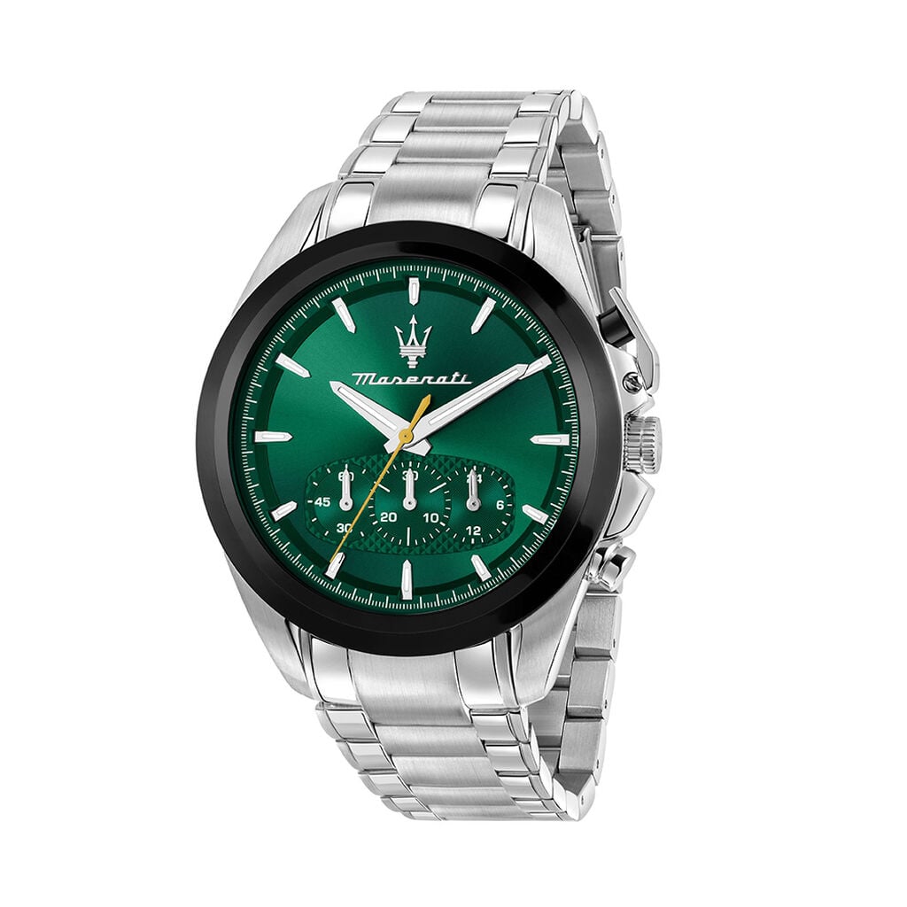 Montre Maserati Traguardo Vert - F&ecirc;te des p&egrave;res Homme | Histoire d&rsquo;Or