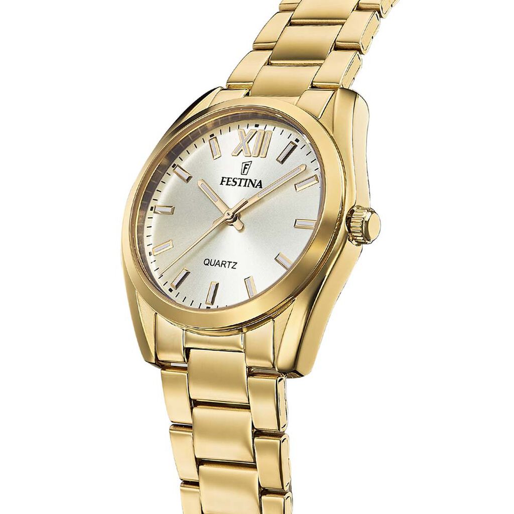Montre Festina Boyfriend Champagne - Montres Femme | Histoire d&rsquo;Or