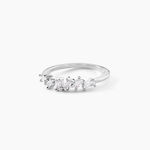 Bague Adonia Argent Blanc Oxyde De Zirconium - Bagues avec pierre Femme | Histoire d&rsquo;Or