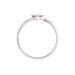 Bague Argent Purple Bloom Oxyde De Zirconium - Bagues avec pierre Femme | Histoire d’Or