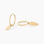 Cr&eacute;oles Belita Or Jaune - Boucles d'oreilles cr&eacute;oles Femme | Histoire d&rsquo;Or