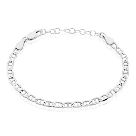 Bracelet Piato Argent Blanc - Bracelets chaîne Homme | Histoire d’Or