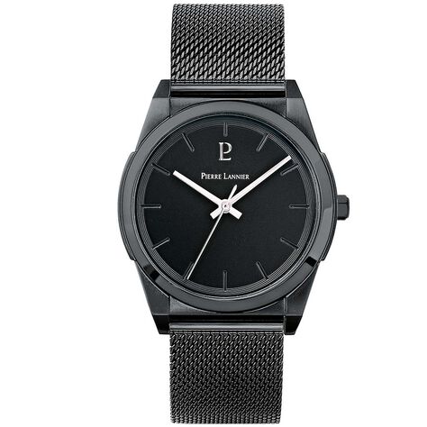 Montre Pierre Lannier Candide Noir - Montres Homme | Histoire d&rsquo;Or