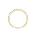 Bague Gizella Or Jaune Diamant - Alliances Femme | Histoire d’Or
