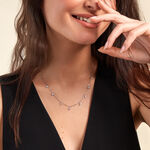 Collier Argent Blanc Deep In Love Oxyde De Zirconium - Colliers fantaisie Femme | Histoire d&rsquo;Or