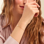 Bracelet Nacrea Or Jaune Oxyde De Zirconium - Bracelets Femme | Histoire d&rsquo;Or