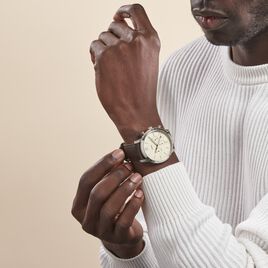 Montre Fossil Neutra Chrono Beige - Montres Homme | Histoire d’Or