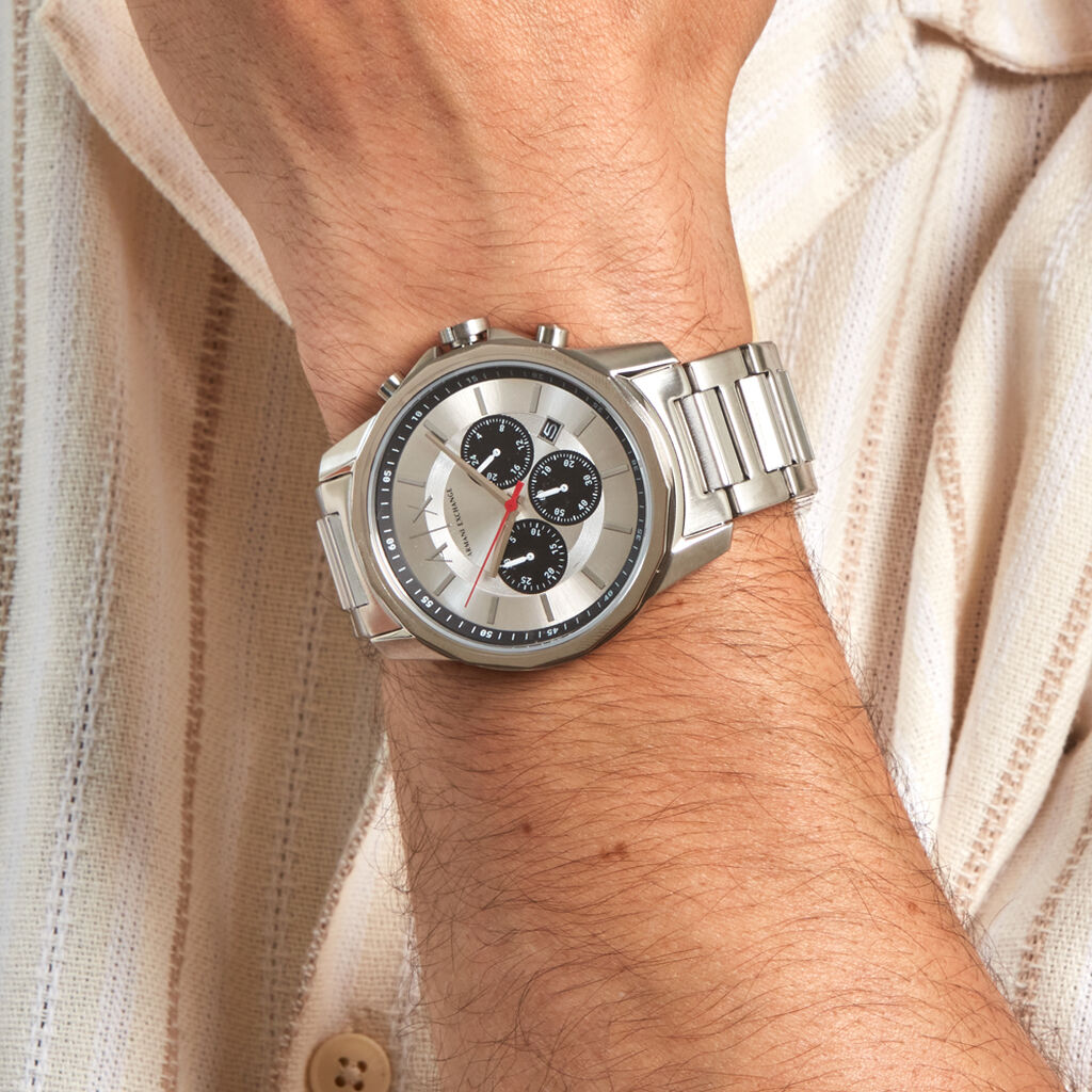 Montre Armani Exchange Argenté - Montres Homme | Histoire d’Or
