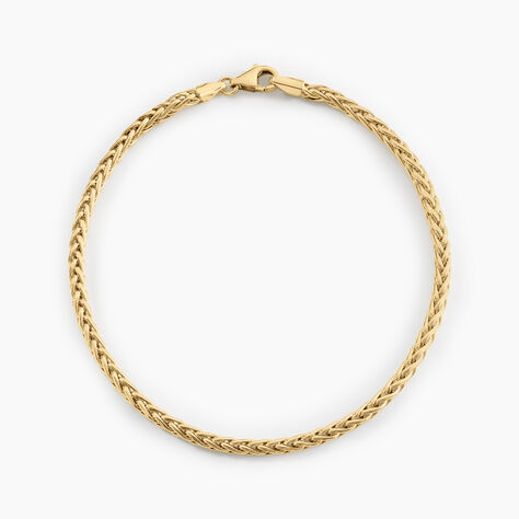 Bracelet Jany Maille Palmier Or Jaune - Bracelets chaîne Femme | Histoire d’Or