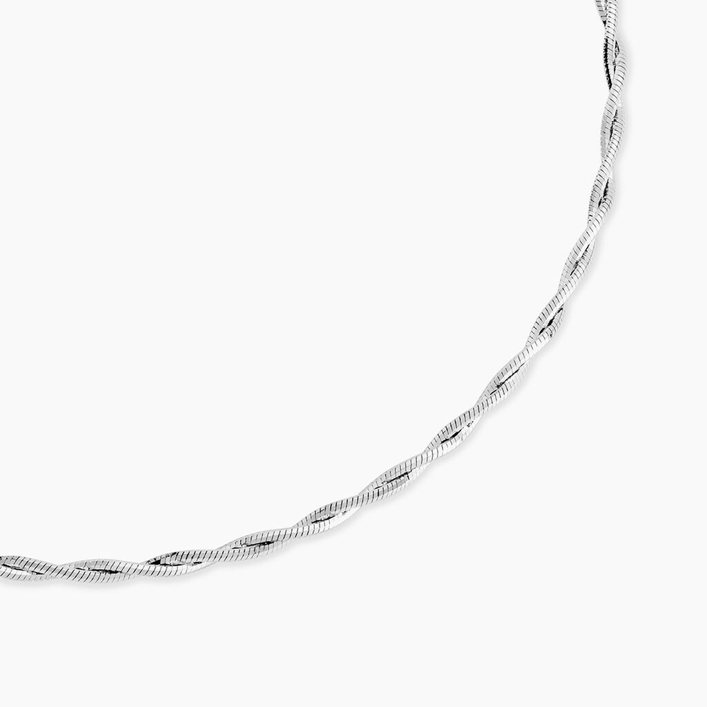 Collier Ciel Argent Blanc - Chaines Femme | Histoire d’Or