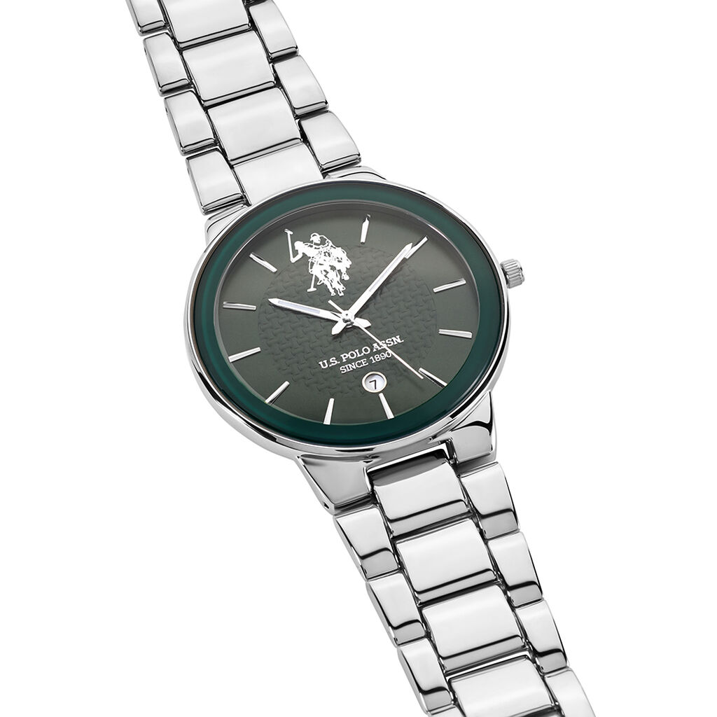 Montre U.S. Polo Logan Vert - Montres Famille | Histoire d&rsquo;Or
