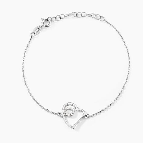 Bracelet Soa Argent Blanc Oxyde De Zirconium - Bracelets Femme | Histoire d&rsquo;Or