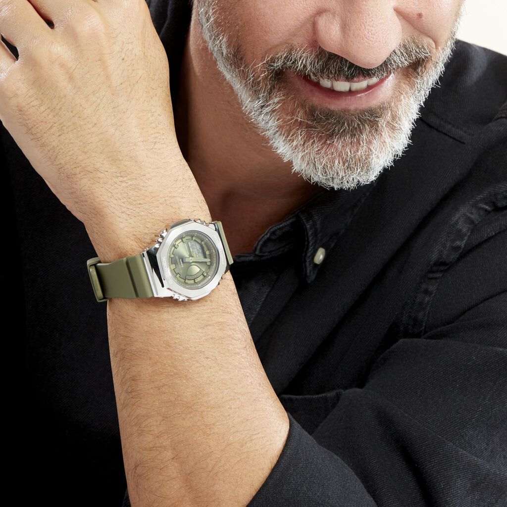 Montre Casio G-shock Kaki - Montres Famille | Histoire d’Or