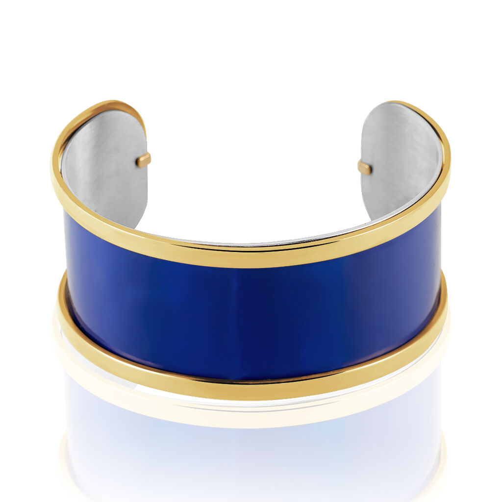 Bracelet Jonc Kayssi Acier Jaune - Bracelets joncs Femme | Histoire d’Or