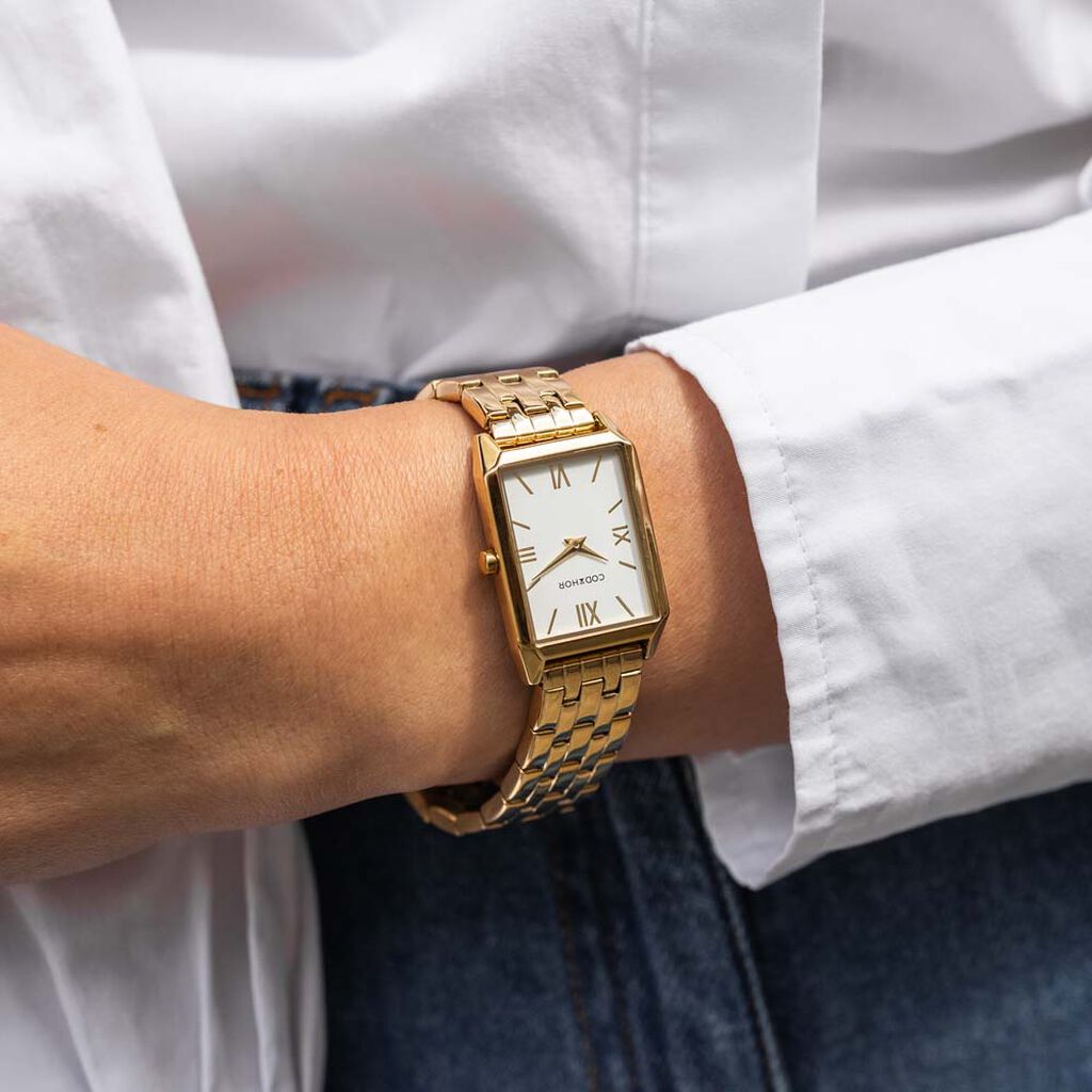 Montre Codhor Arianne Blanc - Montres Femme | Histoire d’Or