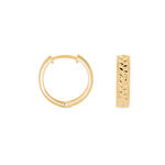 Cr&eacute;oles Gaia Plaqu&eacute; Or Jaune - Boucles d'oreilles cr&eacute;oles Femme | Histoire d&rsquo;Or