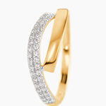 Bague Vero Or Jaune Oxyde De Zirconium - Bagues avec pierre Femme | Histoire d&rsquo;Or