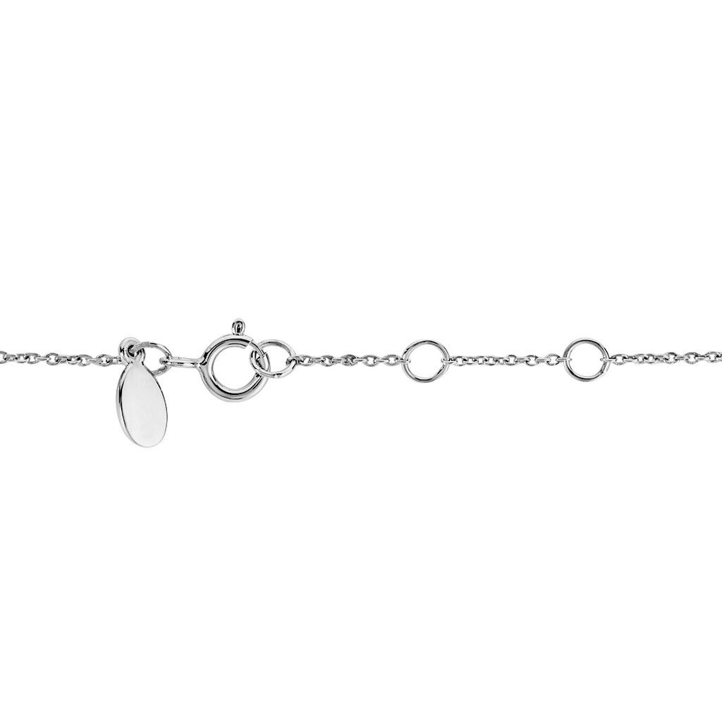 Bracelet Drop Or Blanc Diamant - Bracelets Femme | Histoire d’Or