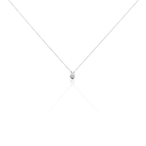 Collier Gally Or Blanc Diamant - Colliers Femme | Histoire d’Or
