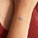 Bracelet Eliana Or Blanc Amethyste Et Oxyde De Zirconium - Bracelets Femme | Histoire d’Or