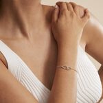 Bracelet Cherise Argent Blanc - Bracelets Femme | Histoire d&rsquo;Or