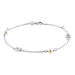Bracelet Anilie Argent Blanc Perle D'imitation Et Oxyde De Zirconium - Bracelets Femme | Histoire d’Or