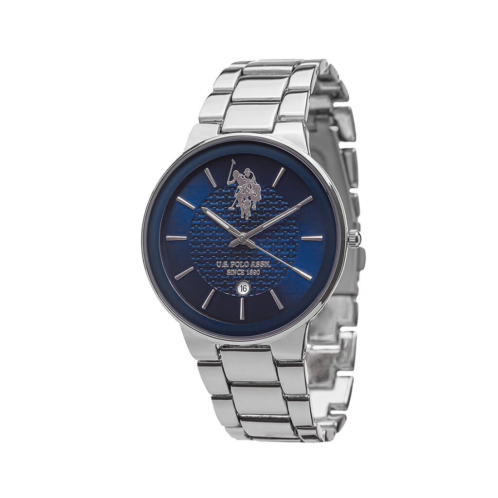 Montre U.s. Polo Logan Bleu - Id&eacute;es cadeaux Famille | Histoire d&rsquo;Or