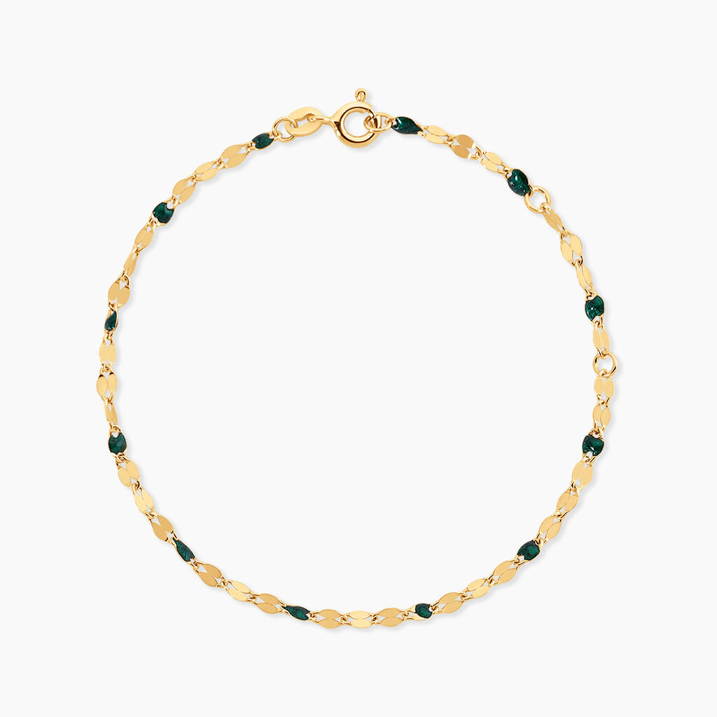 Bracelet Asteria Argent Dor&eacute; A L'Or 750/1000 - Bijoux sans pierre Femme | Histoire d&rsquo;Or