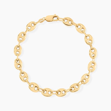 Bracelet Or Jaune Dami - Bracelets cha&icirc;ne Homme | Histoire d&rsquo;Or