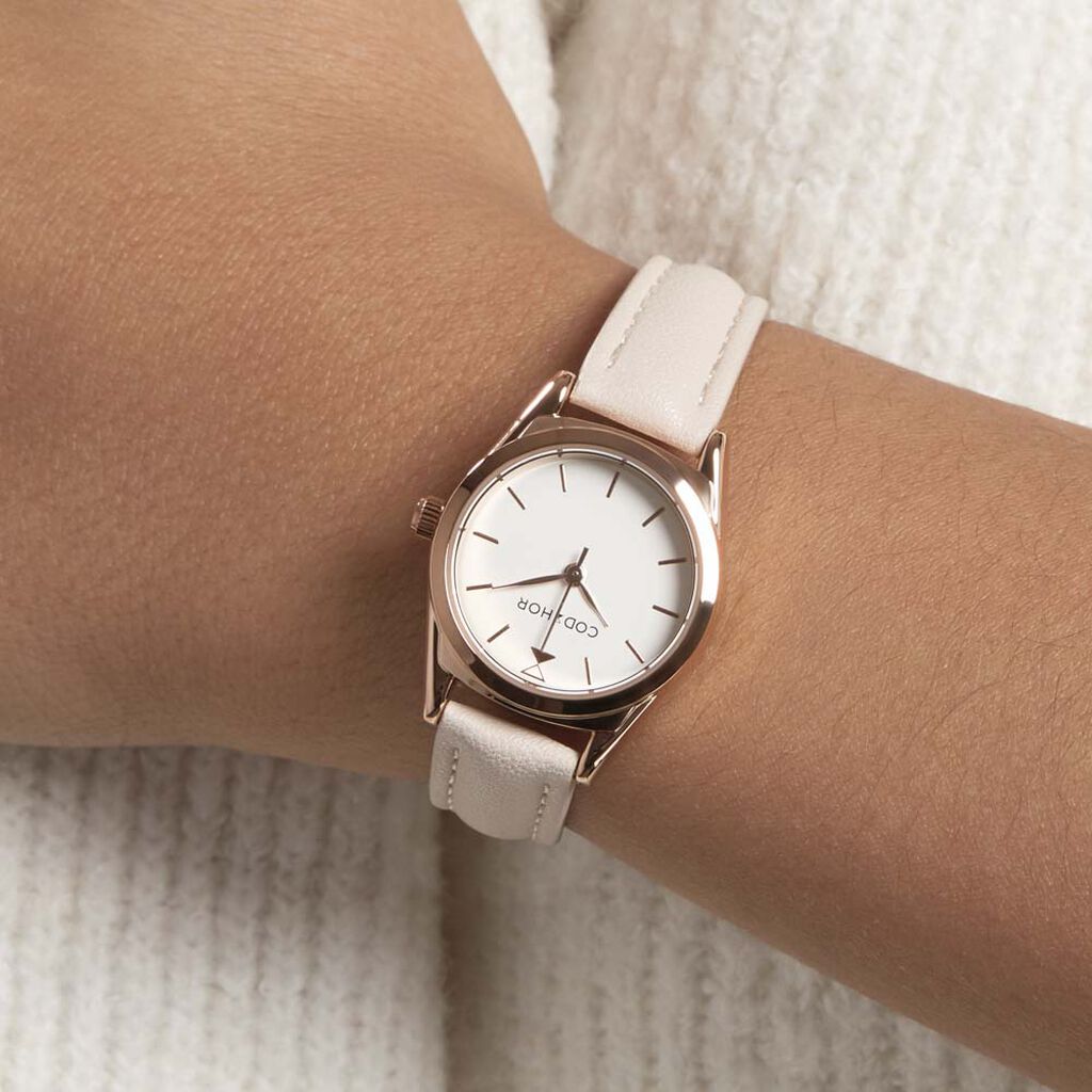 Montre Codhor Anais Blanc - Montres Femme | Histoire d&rsquo;Or