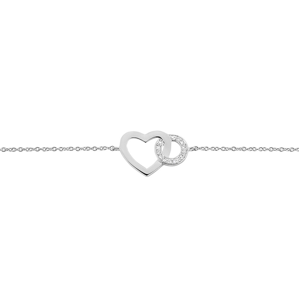 Bracelet Alysa Or Blanc Diamant - Bracelets Femme | Histoire d’Or