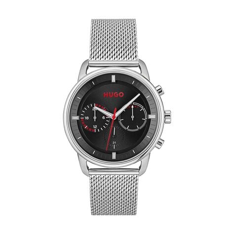Montre Hugo Advise Noir - Montres Homme | Histoire d&rsquo;Or