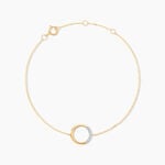 Bracelet Or Jaune Vahina Diamants - Bracelets Femme | Histoire d&rsquo;Or