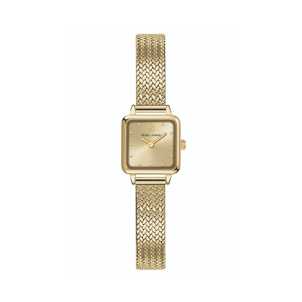 Montre Pierre Lannier Lannier Neora Champagne - Anniversaire Femme | Histoire d&rsquo;Or