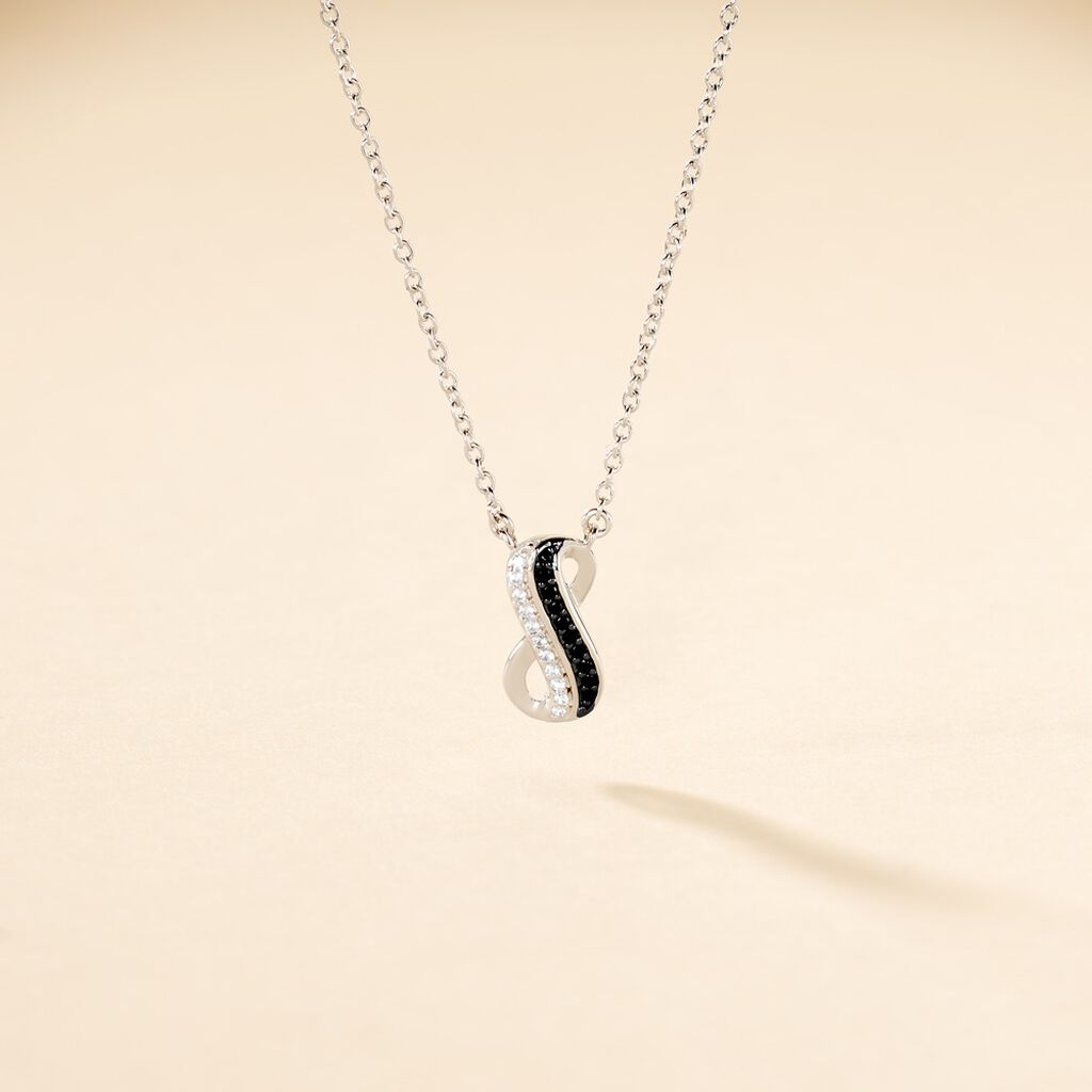 Collier Liraz Argent Blanc Oxyde De Zirconium - Colliers fantaisie Femme | Histoire d&rsquo;Or