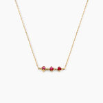Collier Muhsina Or Jaune Rubis - Colliers Femme | Histoire d&rsquo;Or