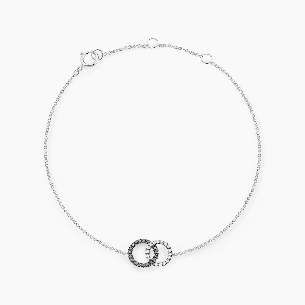 Bracelet Bella Or Blanc Diamant - Bracelets Femme | Histoire d’Or