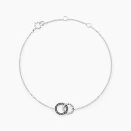 Bracelet Bella Or Blanc Diamant - Bracelets Femme | Histoire d’Or