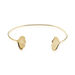 Bracelet Jonc Brita Plaqué Or Jaune - Bracelets fantaisie Femme | Histoire d’Or