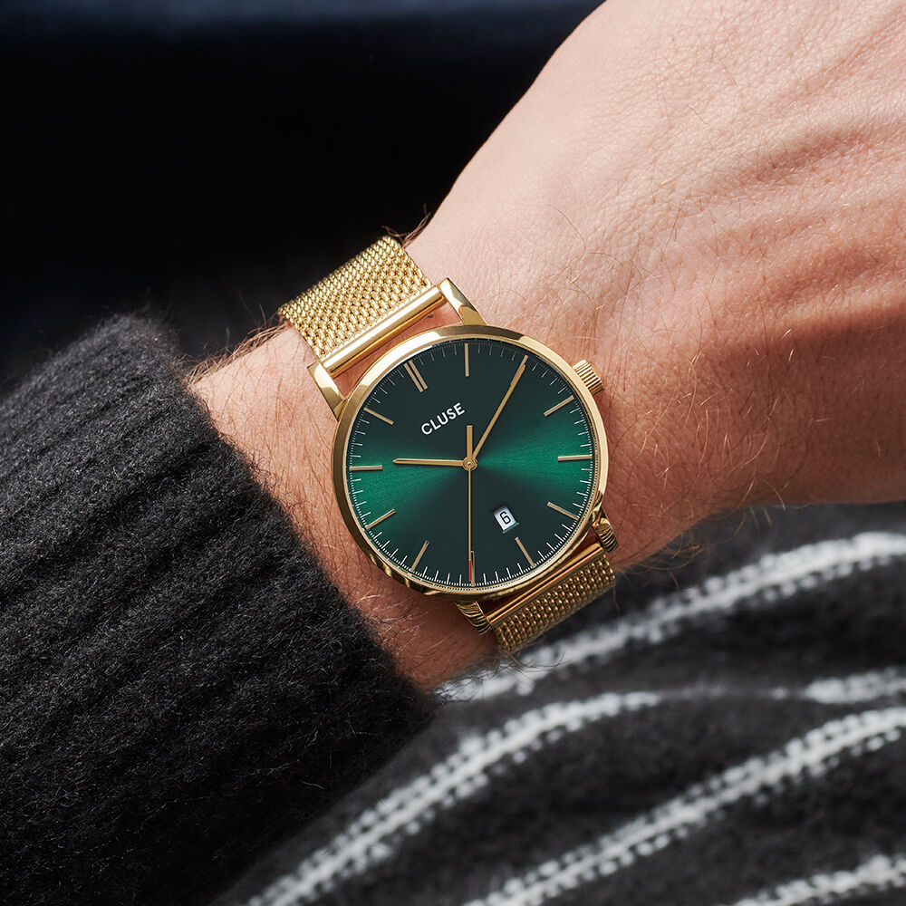 Montre cluse cadran vert Clearance