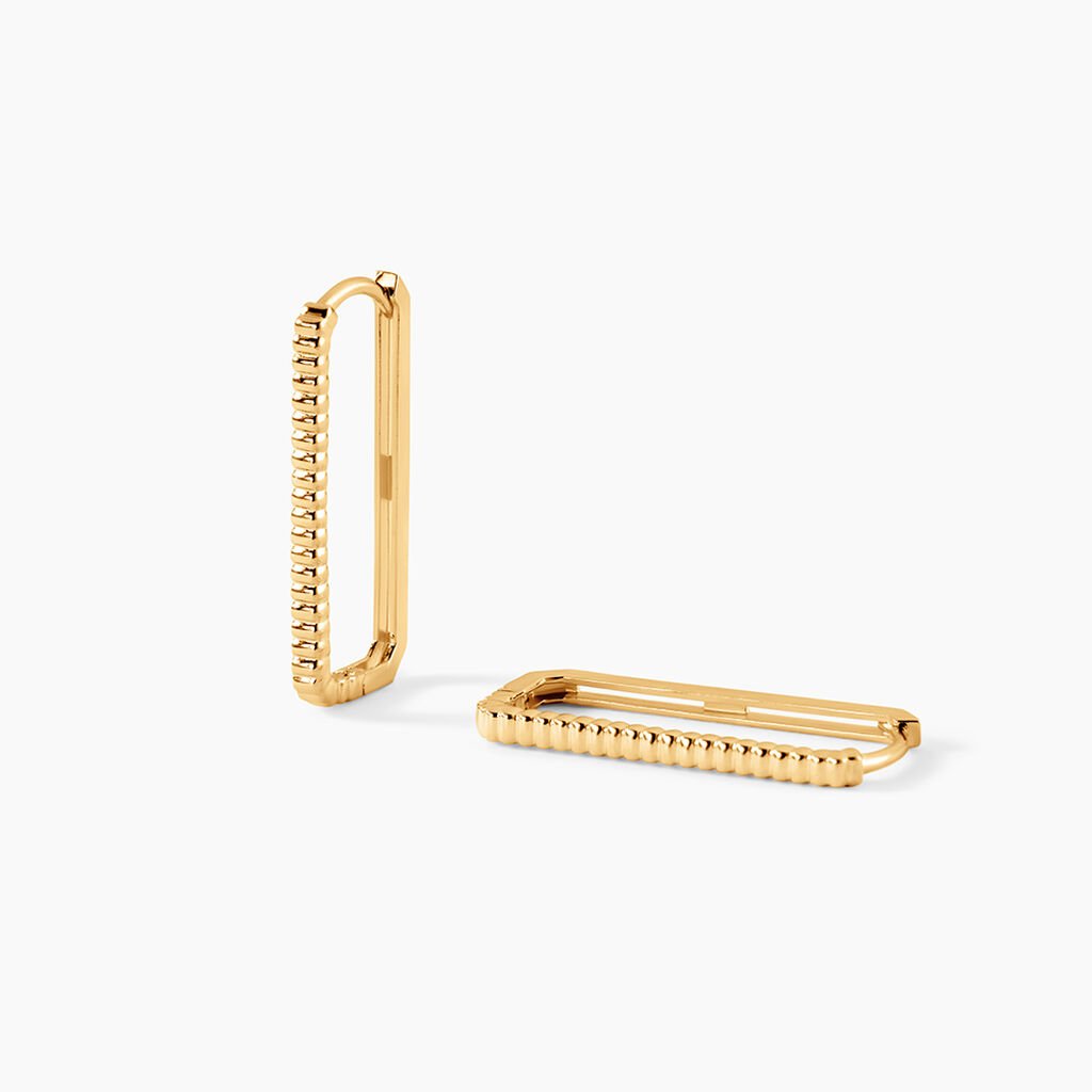 Cr&eacute;oles Huldah Or Jaune - Boucles d'oreilles cr&eacute;oles Femme | Histoire d&rsquo;Or