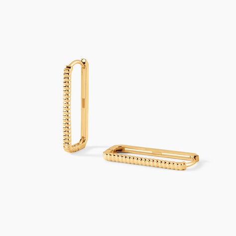 Cr&eacute;oles Huldah Or Jaune - Boucles d'oreilles cr&eacute;oles Femme | Histoire d&rsquo;Or