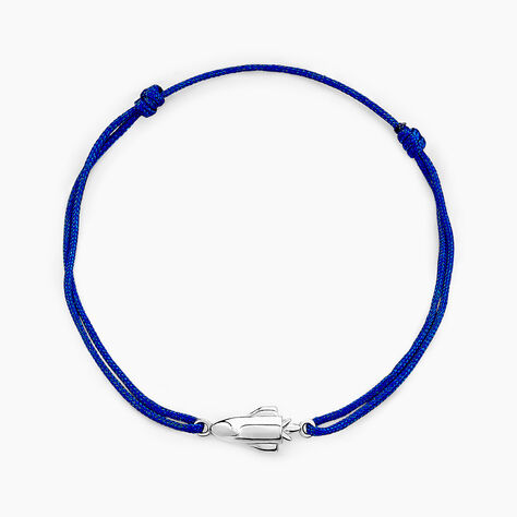 Bracelet Raven Argent Blanc - Bracelets cordon Femme | Histoire d&rsquo;Or