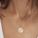 Médaille Or Jaune Jesus - Pendentifs Baptême Famille | Histoire d’Or