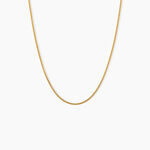 Chaine Ixia Maille Gourmette Diam Argent Dor&eacute; A L'Or 750/1000 - Chaines Unisex | Histoire d&rsquo;Or