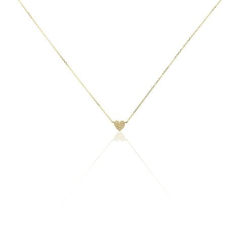 Collier Or Jaune Adorjan Diamants - Colliers Femme | Histoire d’Or