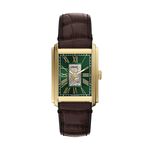 Montre Fossil Carraway Automatic Vert - Montres Homme | Histoire d&rsquo;Or