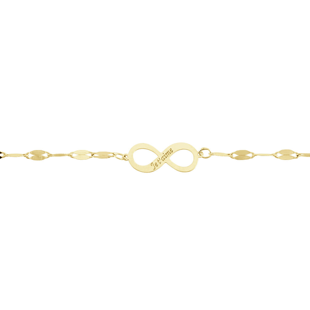 Bracelet Or Jaune Albizee - F&ecirc;te des m&egrave;res Femme | Histoire d&rsquo;Or
