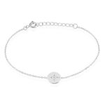 Bracelet Perona Argent Blanc Oxyde De Zirconium - Bracelets Femme | Histoire d&rsquo;Or
